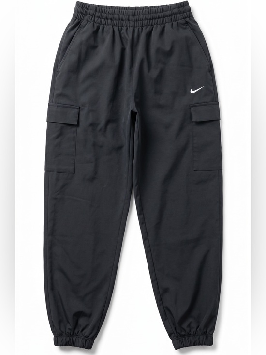 Nike Pants - Nike Black Cargo Jogger Pants Women’s Medium Elastic Waist Drawstring Utility